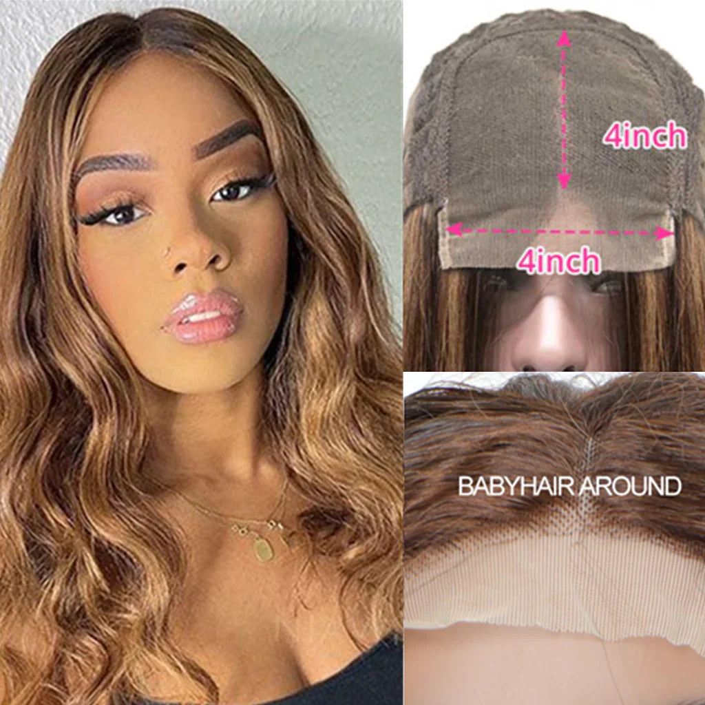 Lace Closure Human Hair Wigs