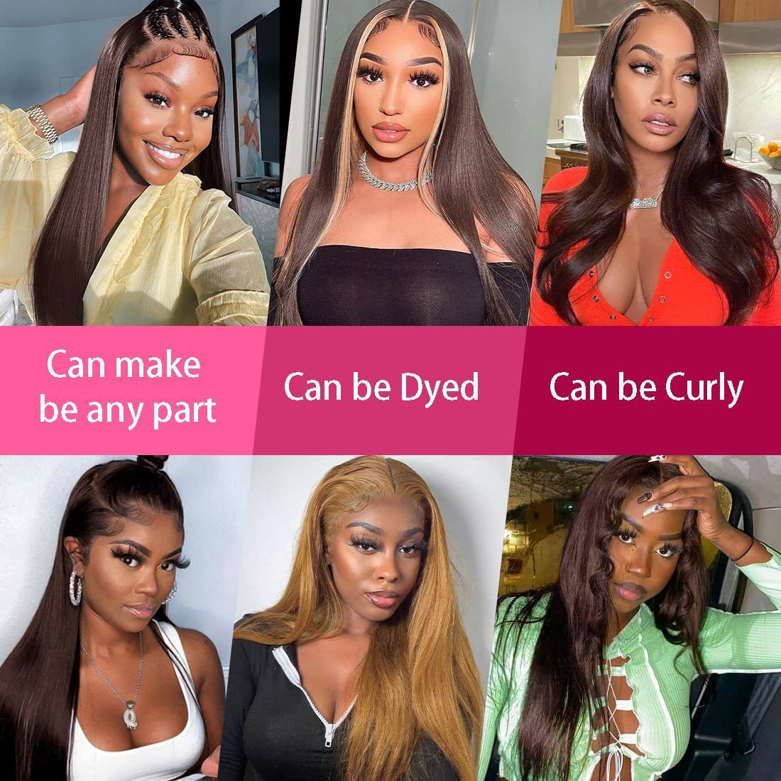Front Lace Human Wigs