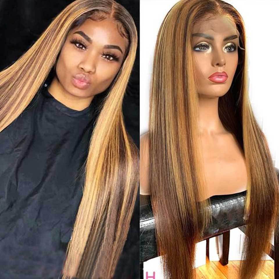 Front Lace Piano Pick Human Hair Wigs