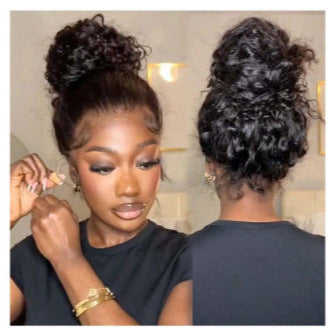 Ladies Front Lace Synthetic Wigs