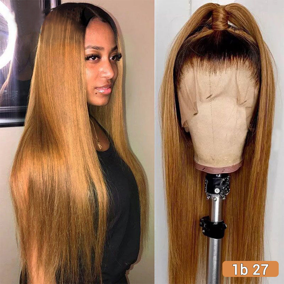 Long Straight Hair Wine Red Wigs