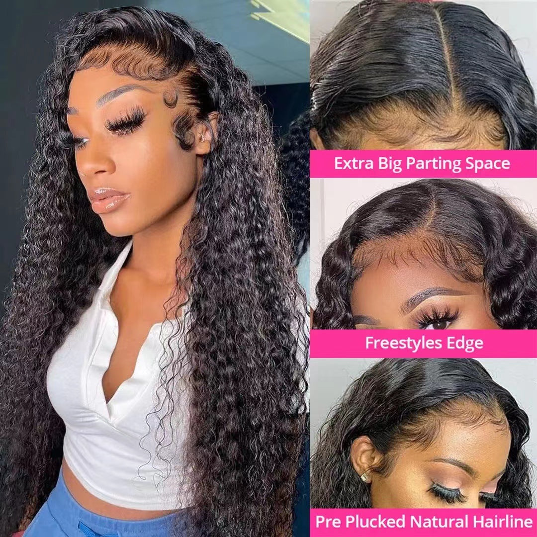 Small Curly Hair Front Lace