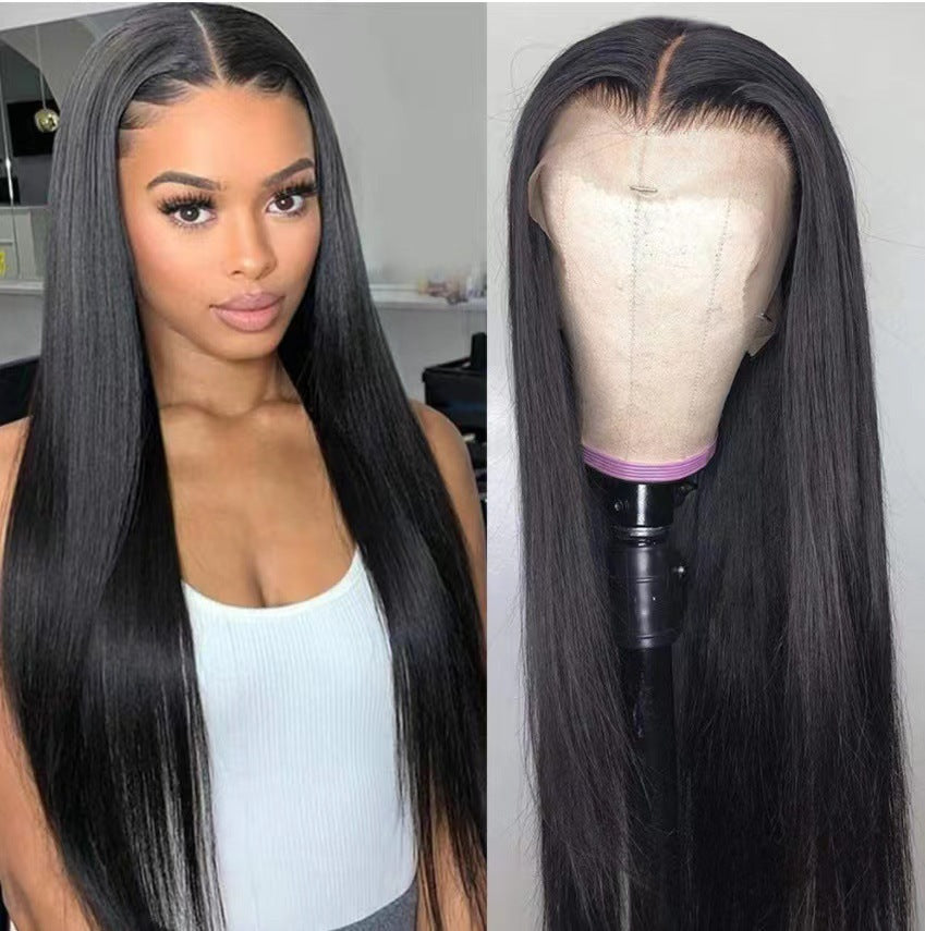 Front Lace Mid-length Synthetic Wigs