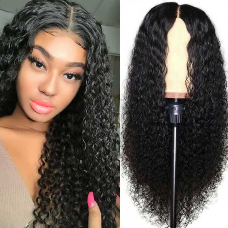 Long Rolled High Temperature Silk Wigs