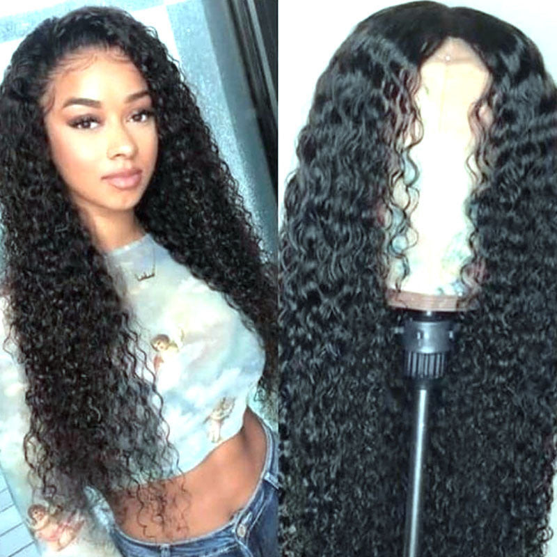 Long Rolled High Temperature Silk Wigs