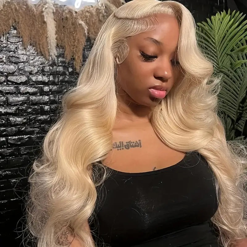 Off White Wavy Curly Hair Wigs