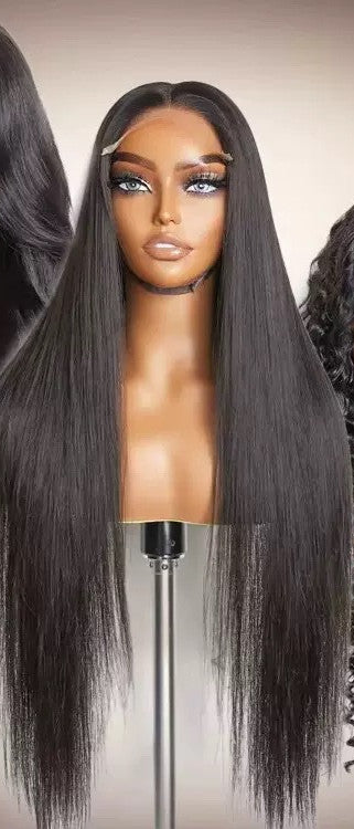 Ladies Front Lace Synthetic Wigs
