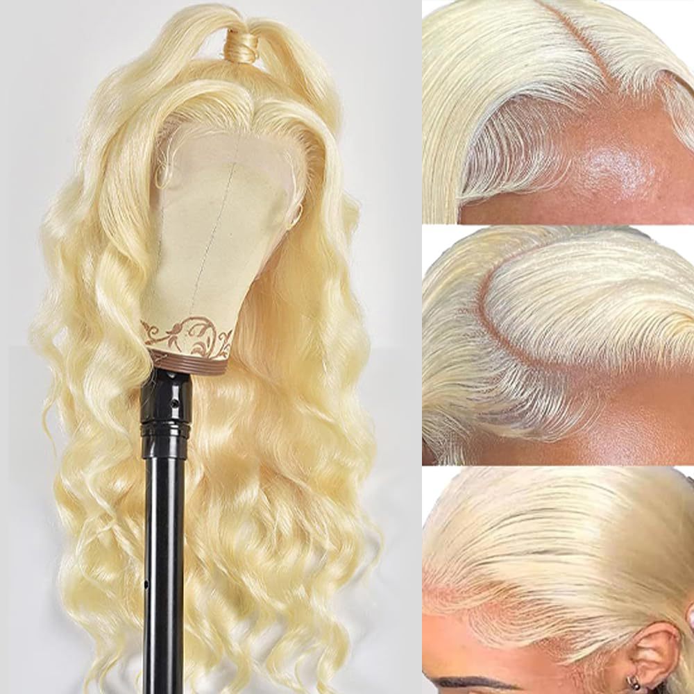 Hand-woven Front Lace Synthetic Wigs