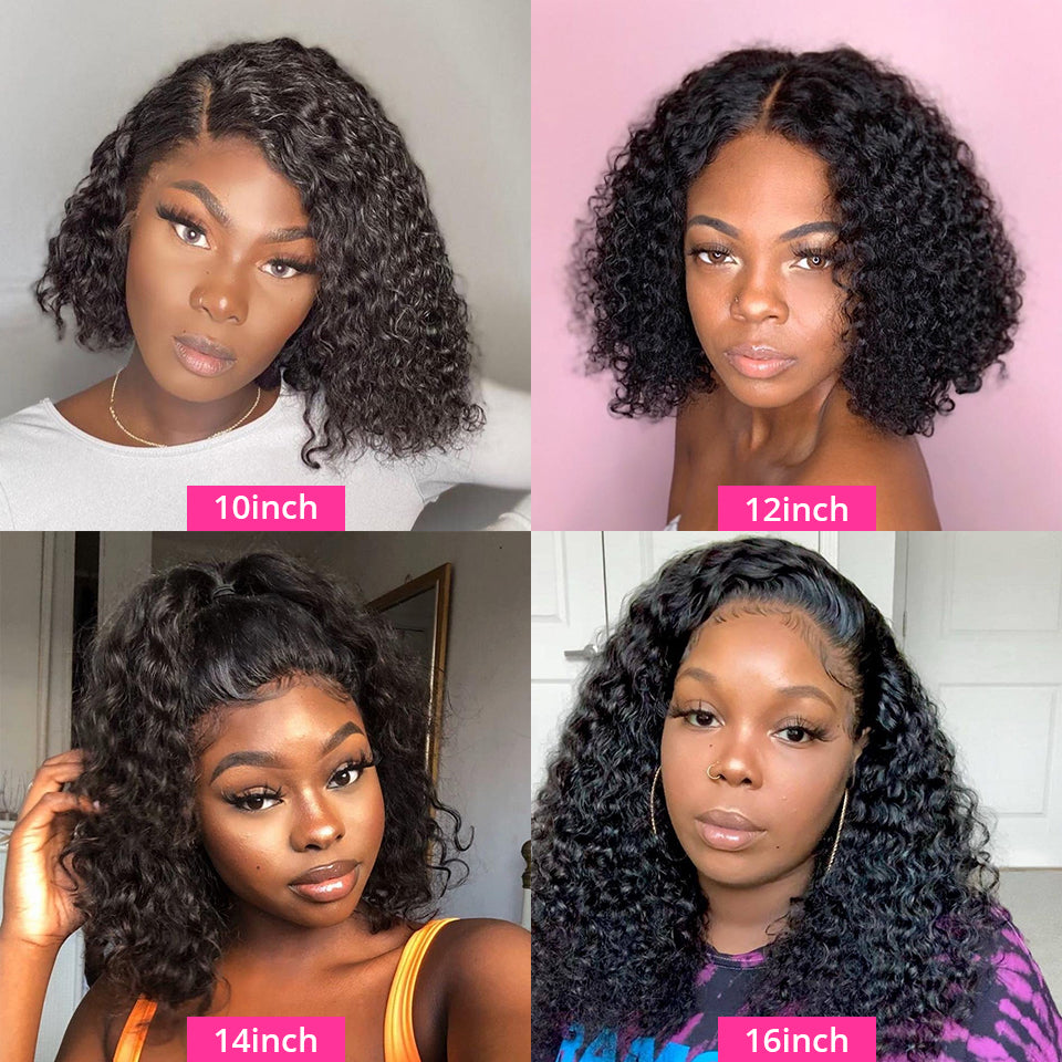 Loose Deep Wave Short Bob Wigs