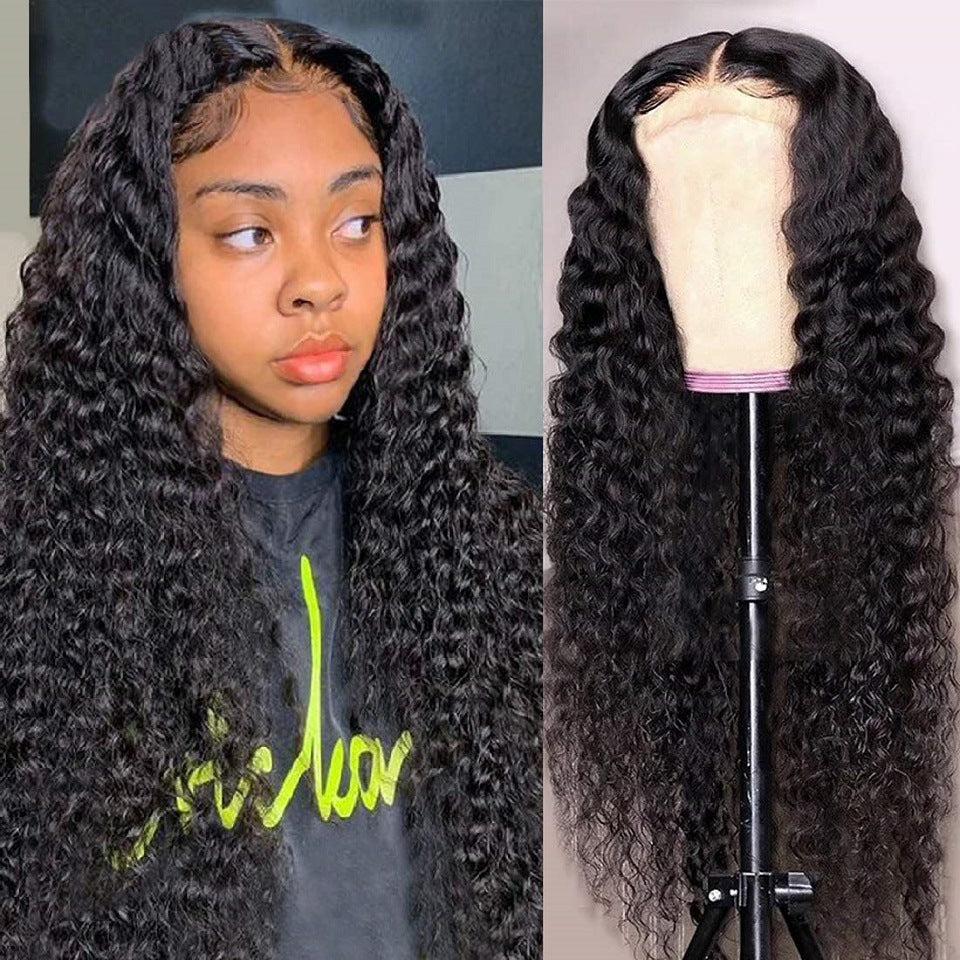 Personalized Lace Headgear Human Hair Wigs