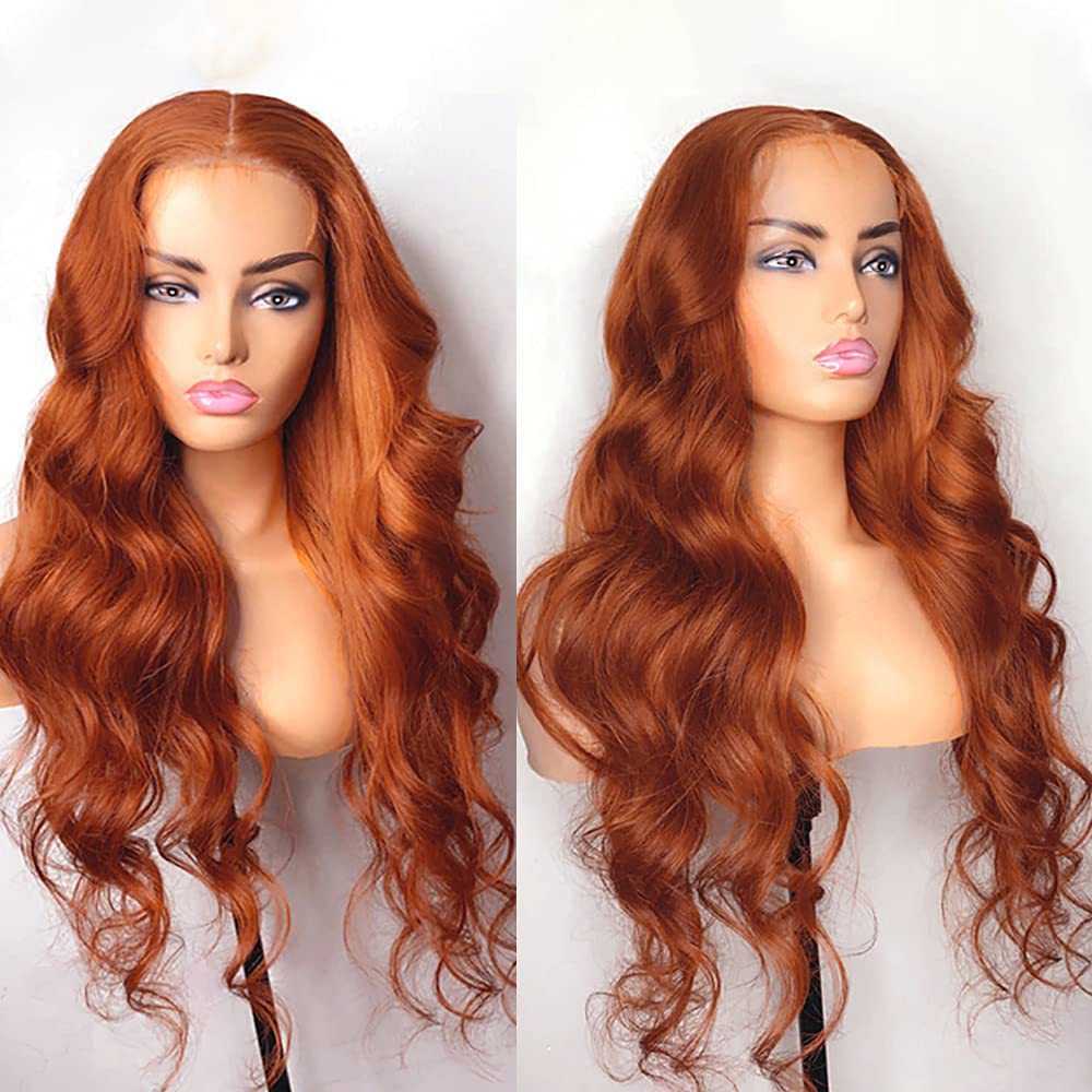 Mid-length Wave Front Lace Synthetic Wigs
