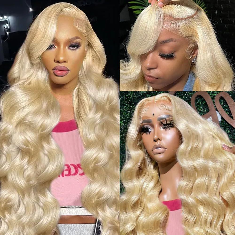Hand-woven Front Lace Synthetic Wigs