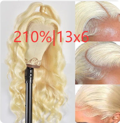 Hand-woven Front Lace Synthetic Wigs